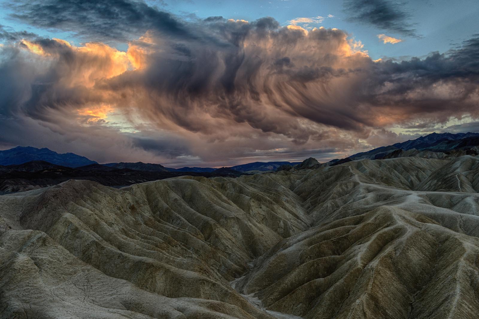 Zabriskie Point, Death Valley, CA