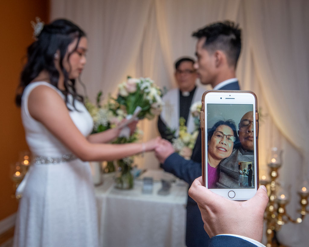 Wedding Ceremony Zoom Call