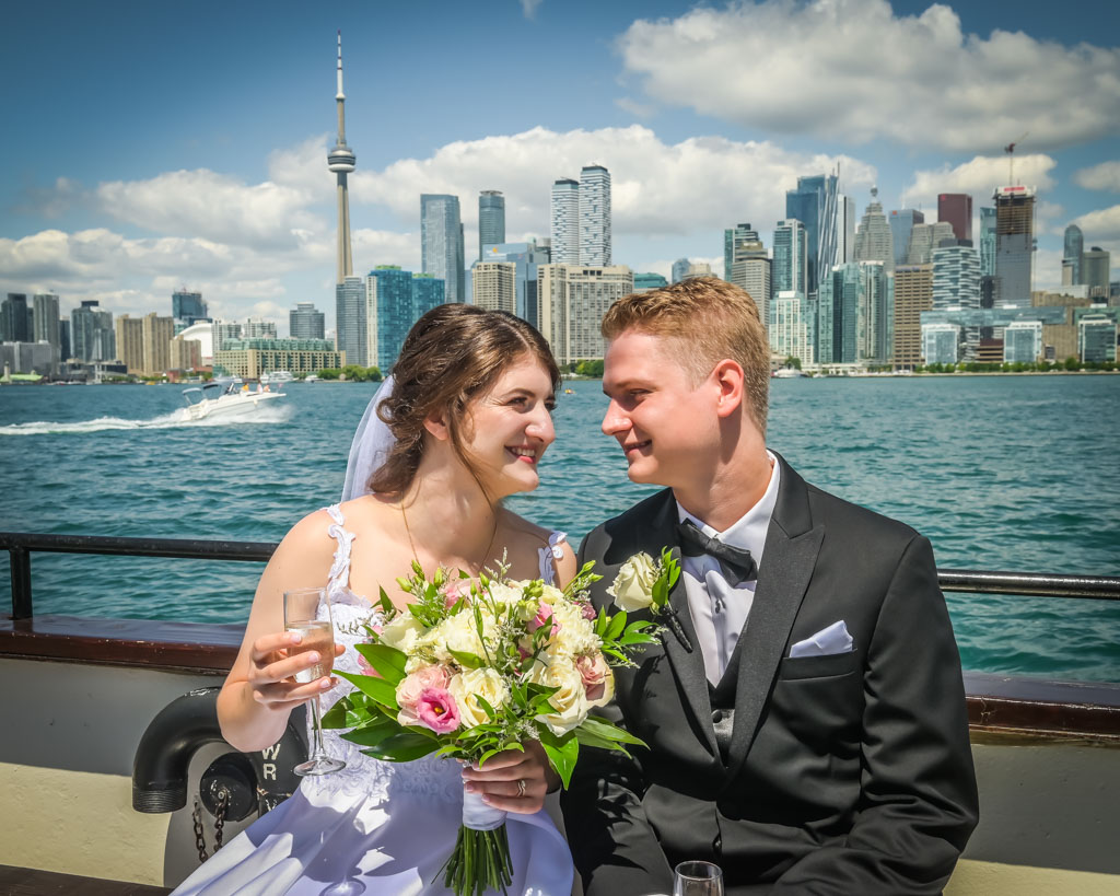 Bride and Groom portrait Toronto