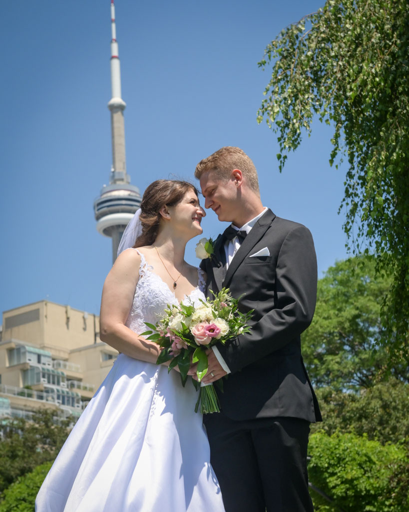 Bride and Groom portrait Toronto