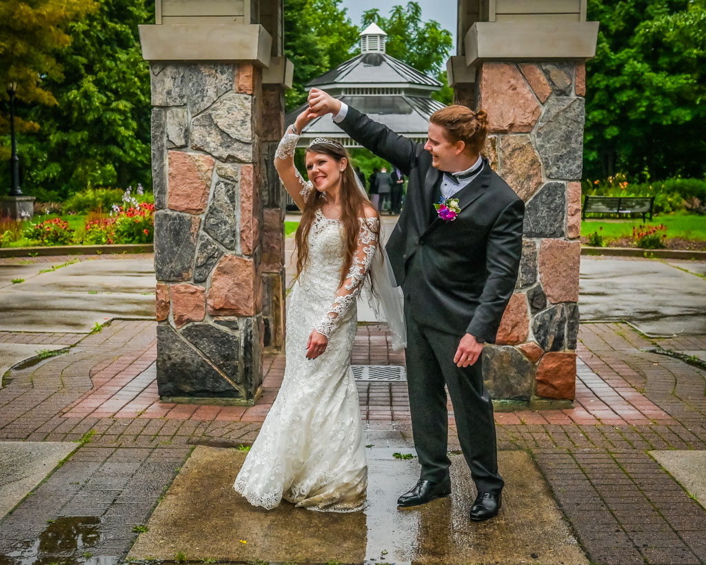 Bride and Groom portrait