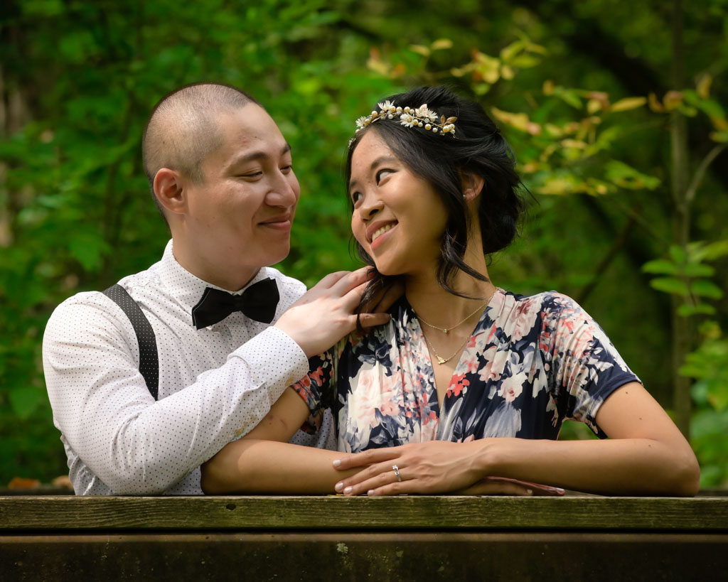 Bride and Groom portrait