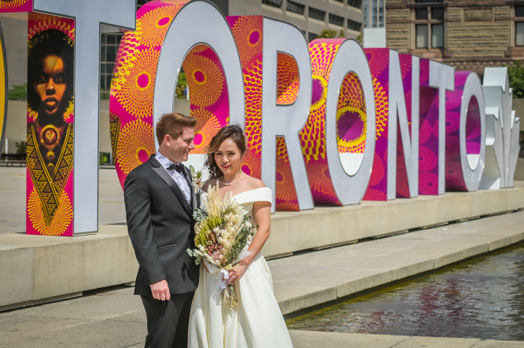 Bride and Groom portrait Toronto