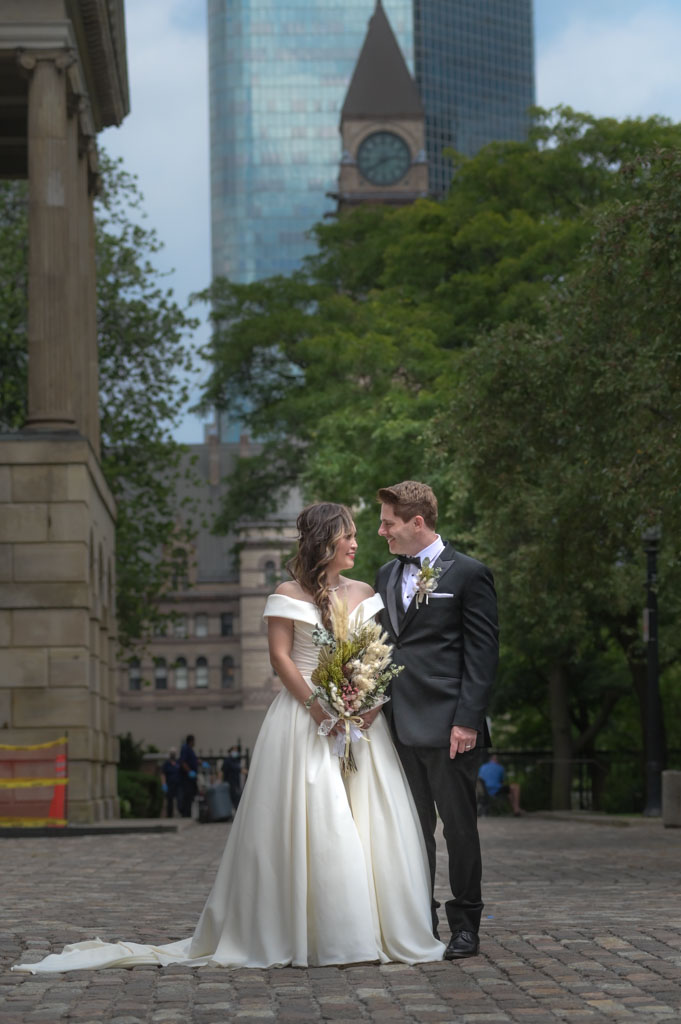 Bride and Groom portrait
