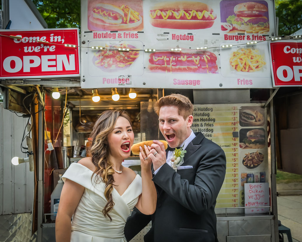 Bride and Groom portrait