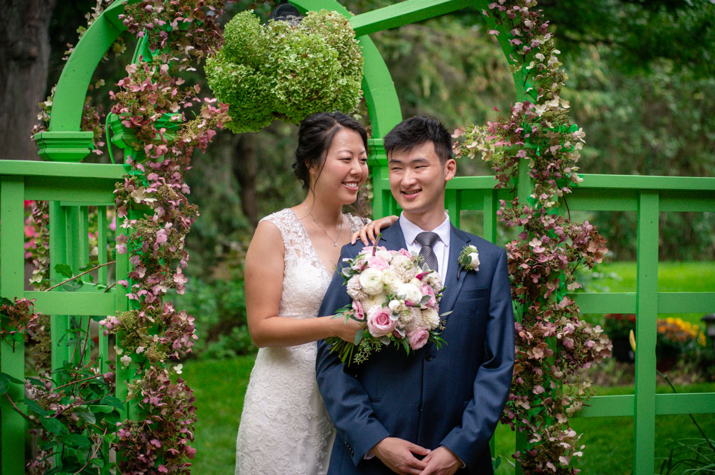 Bride and Groom portrait