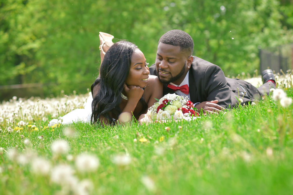 Bride and Groom portrait