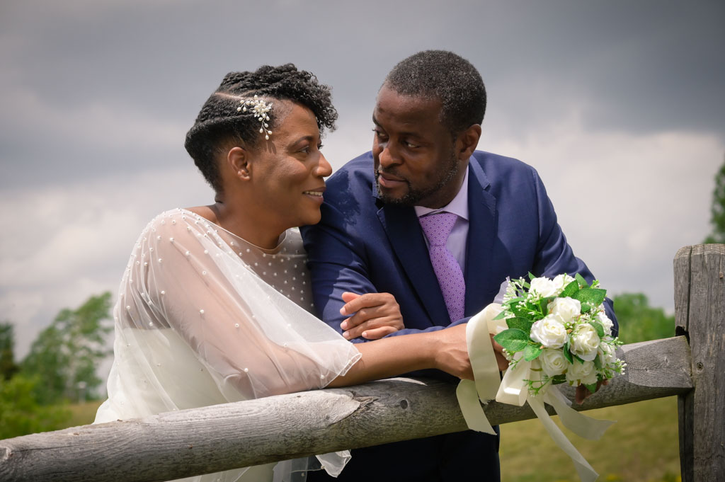 Bride and Groom portrait
